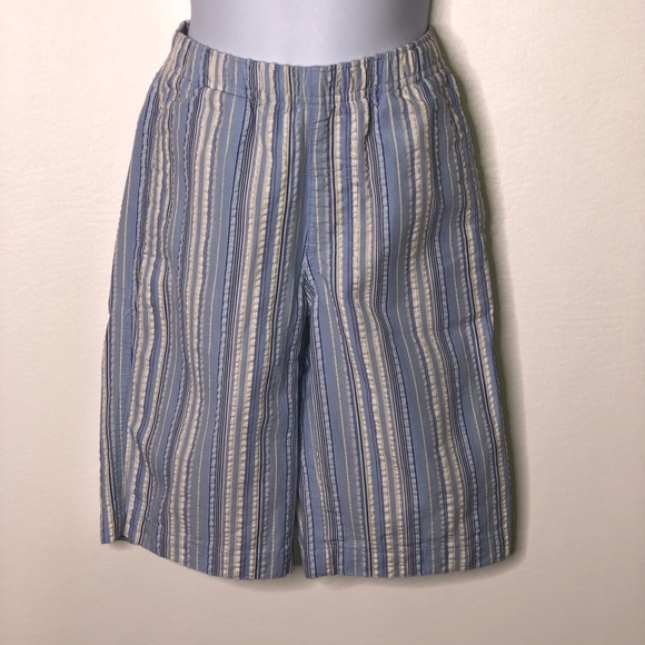 Hanna Andersson boys stripe pull on shorts - Picture 1 of 3